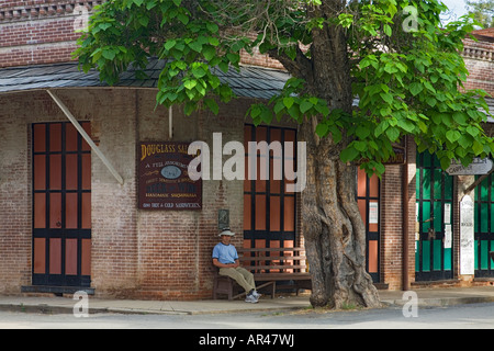 CA, Columbia State Historic Park, Jack Douglass Berlina (MR) Foto Stock