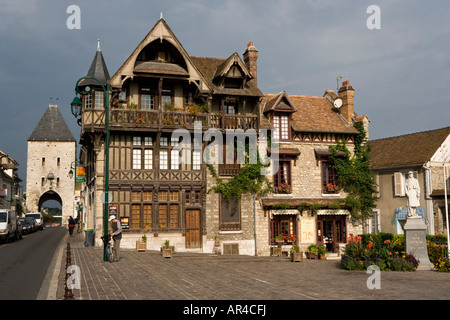 Moret sur LOING Seine et Marne Île de France Francia Foto Stock