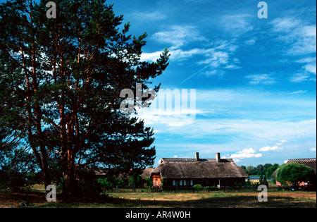 Lettone Open-Air etnografico Museo in Riga, Lettonia Foto Stock