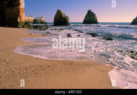 Spiaggia Prainha Portimao Algarve Portogallo Foto Stock