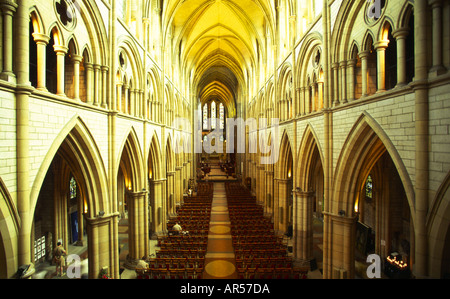 Truro Cathedral Truro Cornwall Regno Unito Foto Stock