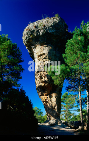 Ciudad Encantada, città incantata, Serrania de Cuenco, Provincia Cuenca, Castilla-La Mancha, in Spagna Foto Stock