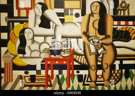 Tre donne Fernand Léger il Museo di Arte Moderna di New York STATI UNITI D'AMERICA Foto Stock