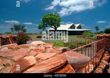 Broome e moderna architettura di stile del cottage del guardiano, Gantheaume Point, Broome, Kimberley, Australia occidentale Foto Stock