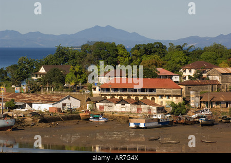 Porto, Hell-Ville, Nosy Be, Madagascar Foto Stock