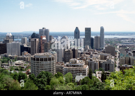 Vista di Montreal nello stato del Québec in Canada. Foto Stock