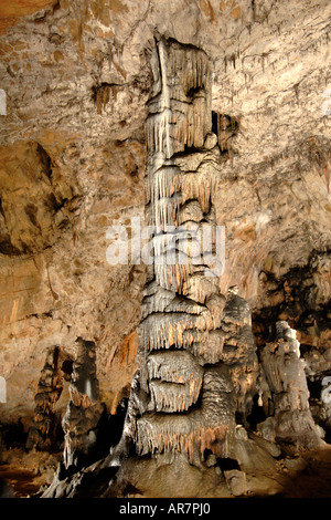 La camera di tigri all'interno della Baradla grotta di Domica sistema in Aggtelek Parco Nazionale ungherese del / confine slovacco. Foto Stock