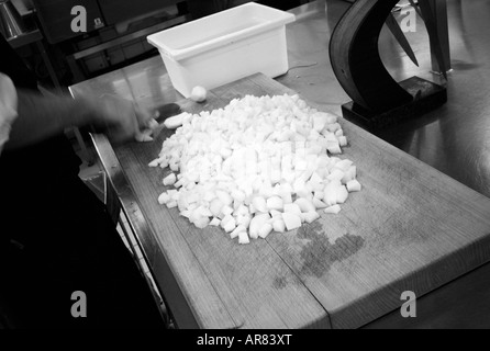 Immagine presa in Sofiero ristorante cucina a Helsingborg, Svezia. Leggermente granulosa. Per solo uso editoriale. Foto Stock