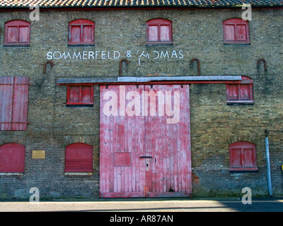 Il vecchio magazzino vecchi a Kings Lynn Foto Stock