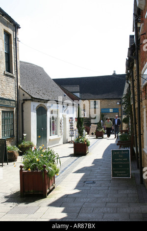 Stow on the Wold Scene di strada Foto Stock