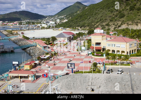 Harbour Point Village Philipsburg Saint Marteen/ San Martin Foto Stock