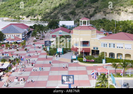 Harbour Point Village Philipsburg Saint Marteen/ San Martin Foto Stock