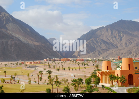 Taba Heights Golf Resort Taba Heights, Penisola del Sinai, Repubblica di Egitto Foto Stock