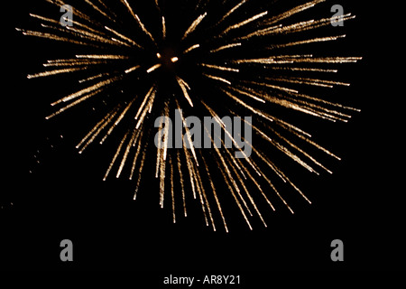 Fuochi d'artificio 5 Novembre Guy Fawkes notte dei falò REGNO UNITO Foto Stock