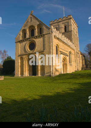 Chiesa di Iffley Foto Stock