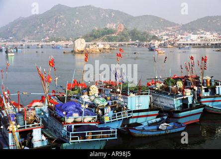 Po Nagar Cham Towers, Nha Trang Foto Stock