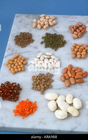 Legumi assortiti Foto Stock