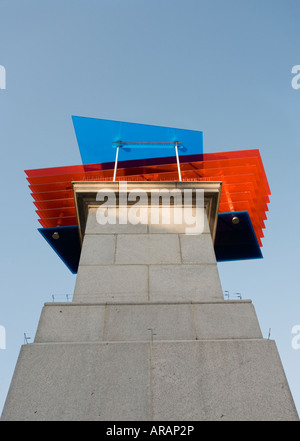 Thomas Schutte il modello per un hotel 2007 sul Quarto plinto Trafalgar Square Foto Stock