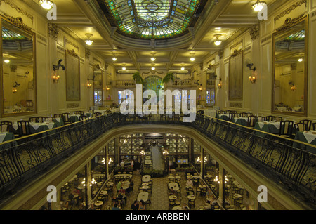 Geografia / viaggi, Brasile, Rio de Janeiro, edifici, Confeitaria Colombo, vista interna, Additional-Rights-Clearance-Info-Not-Available Foto Stock