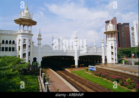 Stazione ferroviaria, Kuala Lumpur, Malesia Foto Stock