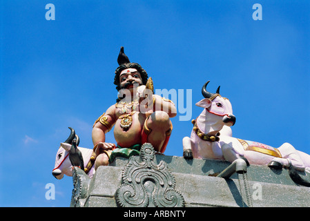 Tempio indù, Colombo, Sri Lanka, Asia Foto Stock