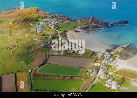 Tresco, isole Scilly, Regno Unito, Europa Foto Stock