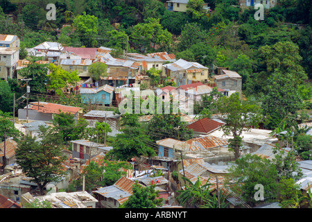 Baraccopoli, Montego Bay, Giamaica, Caraibi, West Indies Foto Stock