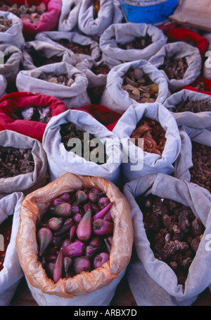 Dettaglio del mercato producono Lijiang nella provincia dello Yunnan in Cina Foto Stock