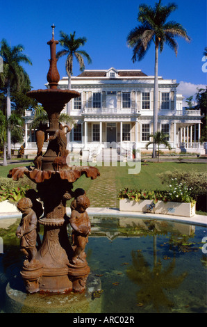 Devon House, Kingston, Giamaica, Caraibi, West Indies Foto Stock