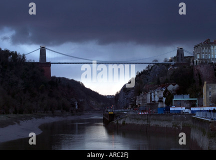 Il ponte sospeso di Clifton Bristol REGNO UNITO Foto Stock