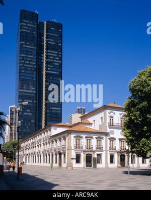 Praca 15 Novembre, Rio de Janeiro, Brasile Foto Stock