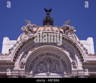 Palacio de las Bellas Artes Città del Messico MESSICO Foto Stock