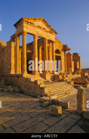Sbeitla, rovine romane, Tunisia, Nord Africa Foto Stock