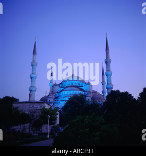 Sultan Ahmet Mosque (Moschea Blu) 1609-1616, Istanbul Turchia, Eurasia Foto Stock