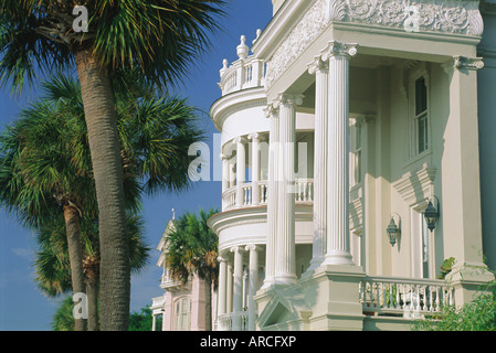 Inizio del XIX secolo e ospita nel centro storico di Charleston, South Carolina, STATI UNITI D'AMERICA Foto Stock