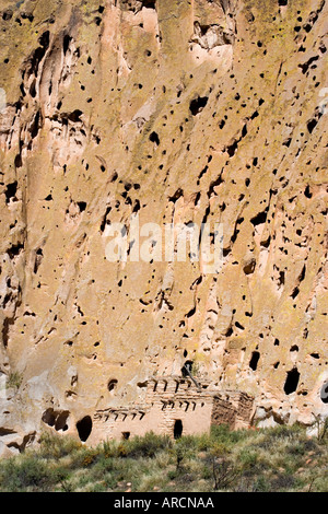 Astragalo House al Bandelier National Monument, Nuovo Messico Foto Stock