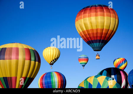 La Mongolfiera in Nuovo Messico Foto Stock