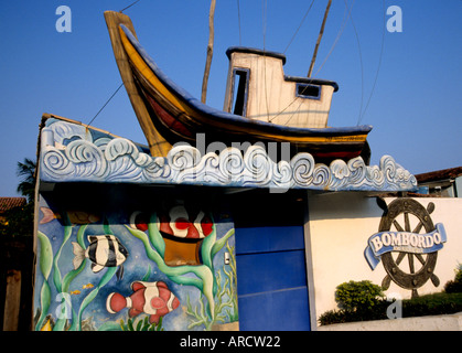 Porto Seguro Bahia Brasile Brasil gallery pittore Foto Stock