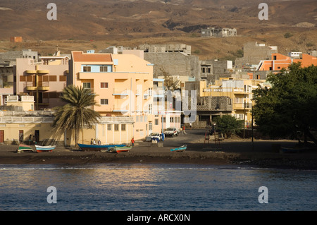 Porto Novo, Santo Antao, Isole di Capo Verde, Oceano Atlantico, Africa Foto Stock