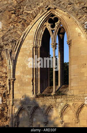 Cerisy-la-Foret, Badia, Reste der Abteigebäude Foto Stock