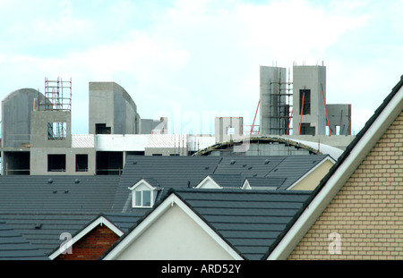 Edificio di costruzione e sviluppo www osheaphotography com Foto Stock