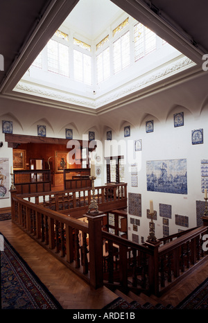 Delft, Museo Lambert van Merten, Treppenhaus Foto Stock