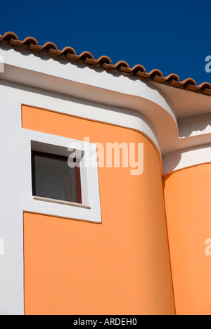 Villa Greca Dettaglio, Zante, Grecia Foto Stock