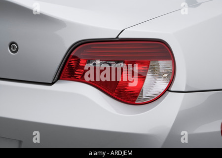 2006 BMW M Roadster in argento - Luce di coda Foto Stock