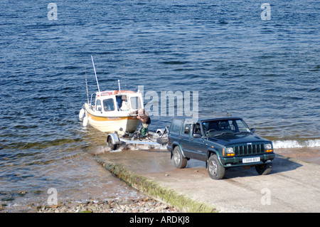 La scalo a Cromarty sul Cromarty Firth, Easter Ross. La Scozia. XPL 3595-348 Foto Stock