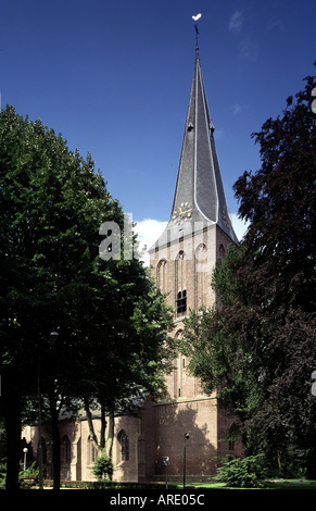 Sleen, Kirche, Foto Stock