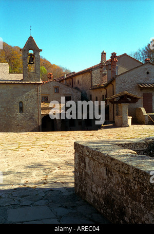 La Verna. Santuario di San Francesco. Foto Stock