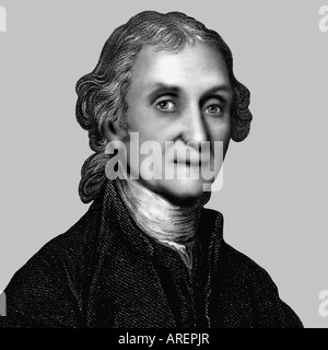 Joseph Priestley 1733 1804 ecclesiastico inglese farmacia Foto Stock