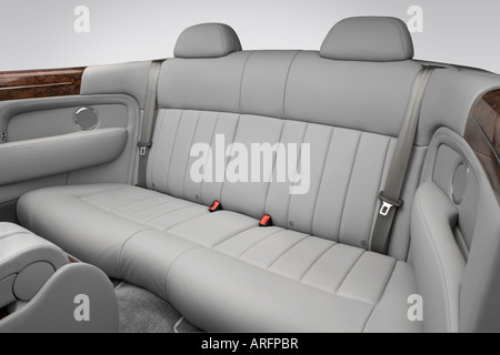 2007 Bentley Azure in grigio - SEDILI POSTERIORI Foto Stock