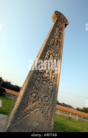 St Augustines cross Pegwell Bay Kent Foto Stock